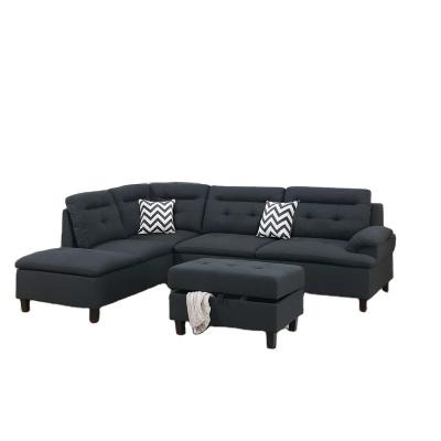 China Easy Clean Durable Using Low Price 4 Seater Comfort Manufacture Best Sofa Set Furniture Fashionable for sale