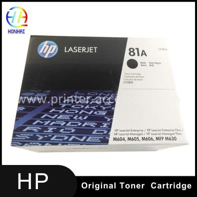 China Hp Laserjet Enterprise M604 Toner Cartridge HP LaserJet Enterprise M605 M606 MFP M630 Series CF281A 81A for sale