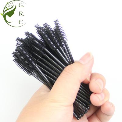 Китай Tapered Customize Eyelash Extensions Brushes Color Mascara Wands Disposable Eyelash Cleaning Brush продается