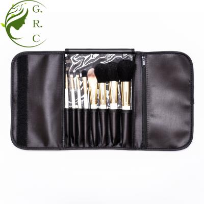 China Angular Blush GRC 8pcs High Quality Nylon Hair Makeup White Handle Personalized Brush Set en venta