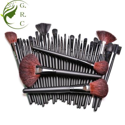 중국 Angular Blush Soft Goat Hair Wholesale Soft Hair Dispenser 32pcs Cosmetic Makeup Makeup Set Brushes Kit Brushes 판매용