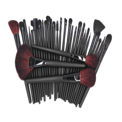 China Angular Blush NFSS 32 Pieces Makeup Brush Set Professional Foundation Free Sample for sale