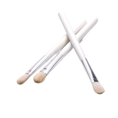 China Single Smudge Brush Custom Blend Eyeshadow Goat Nose Goat Makeup Sweeps Natural Animal Hair en venta