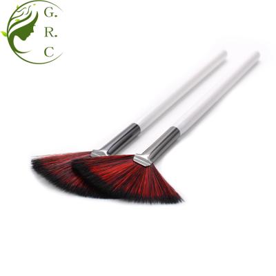 China Fan Brush Top Selling For Fan Online Making Brush Make Up Fan Hair Brush Large Remover Brusher Disposable Nylon Brush Fan Skin-Friendly for sale