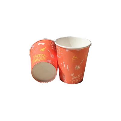 China Party Accessories Happy Birthday 9OZ Party Decoration Cheapest Price Cartoon Disposable Paper Cups for sale