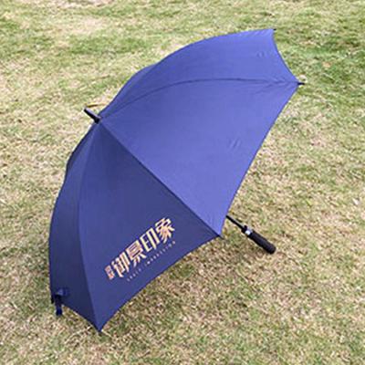 China Traditional Promotional Golf Umbrella Custom Made High Quality Gifts Long Stick Straight Umbrella for sale