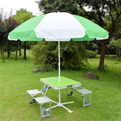 China Wholesale Camping Aluminum Alloy Easy Carry Outdoor Portable Folding Table With Chair Sets for sale