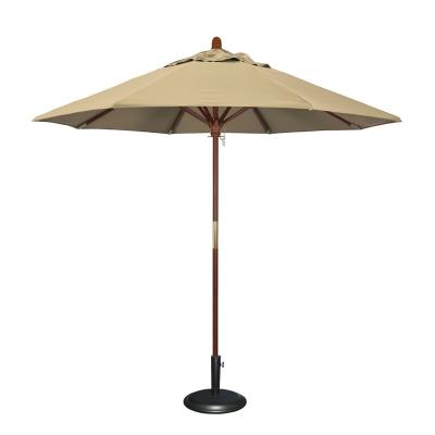 China Modern Waterproof Outdoor Garden Patio Umbrella Market Umbrella Parasols With Base for sale