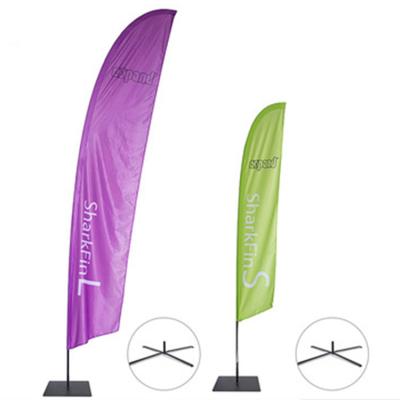 China Other Banner Beach Custom Promotional Advertising Flagpole Flying Swooper Flags for sale