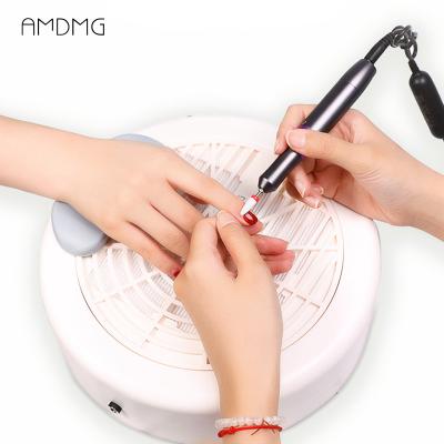 China Nail Salon Supplies High Power Electric Nail Dust Collector Nail Art Salon +home Amdmg Factory Manufacturer for sale