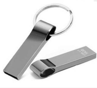 China Cheap Pen Bulk Stainless Steel Metal USB Flash 2.0 3.0 Fast Speed ​​Custom Laser Logo 8GB 16GB Key Chain USB Flash Drive for sale