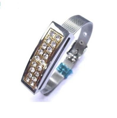 China Usb 2.0 / 3.0 Pen Diamond pendrive watch shaped usb drive 1GB-64GB flash for sale