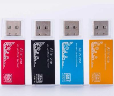 China Cheap Factory Price USB 2.0 Memory Card Reader Hub USB 2.0 Card Reader Bulk Card Reader Hzxdz-Bulk Card Reader for sale