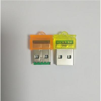 China For mobile phone TF card USB 2.0 memory card reader bulk mobile phone card/TF cardmemory card reader for sale