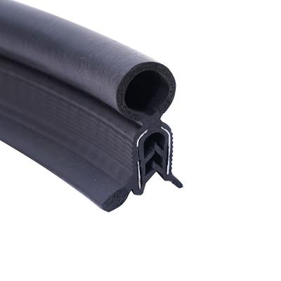 China Eco-Friendly Weather Barring Door Seal Strip Extruded Seal Strip Waterproof Rubber Gasket For Windows for sale