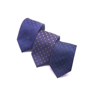 China Best Price Stripe Business Polyester Tie Men's Commercial Frame Tie Wholesale Business Tie for sale