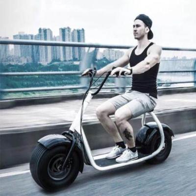 China Unisex Classic Design Fat Tire 8 Inch Cheap Price Electric Citycoco 1000W 60V12A Scooter Free Shipping To Europe for sale