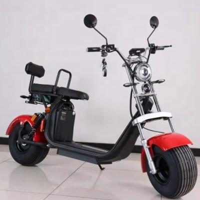 China EEC/COC 1500w Cheap Classic 2 Seater Electric Scooter Citycoco with Two Lithium Battery Slot JJ-E016 Removable CITY PIONEER (EEC) for sale