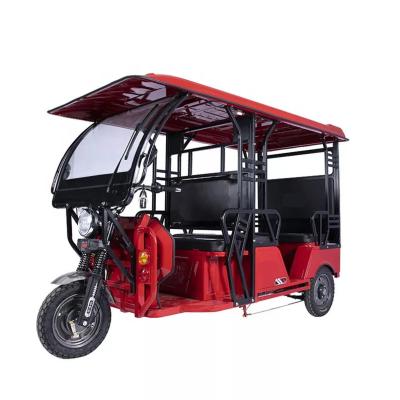 China Adult Electric Rickshaw 600kg (1 Tuk Tuk Open Electric Tricycle Rickshaw Tricycle Passenger Body E Tricycles Driver + 4 Passengers) for sale