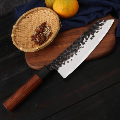 China Cleaver Pro Knife 9Cr18MoV Steel Core Sharp Asian Knife Viable Manufacturing Kitchen Knives for sale