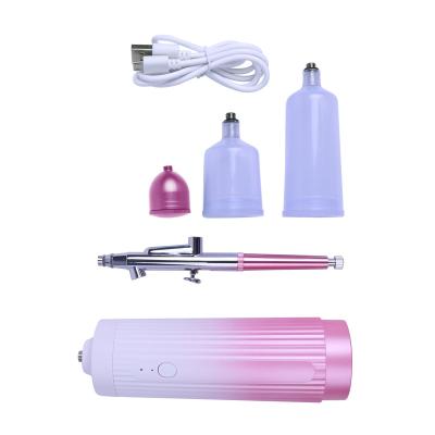 China Portable Moisturizer Oxygen Injection Atomization Airbrush Face Peel Moisturizing Spray for sale