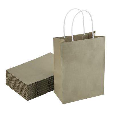 China Recycled Materials Custom For Food Grade Kraft Paper Bag Recycled Brown Paper Bag for sale