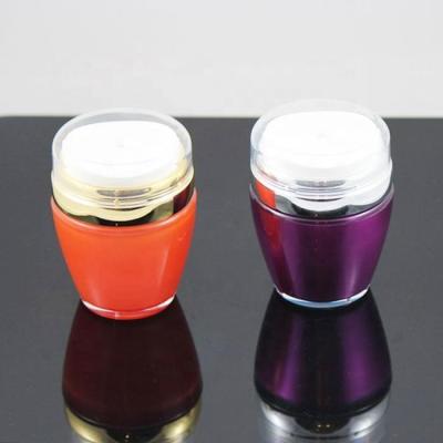 China Personal Care/Personal Care Container 15g 30g 50g Cute Cosmetic Clear Plastic Jar New Cosmetic Invention for sale