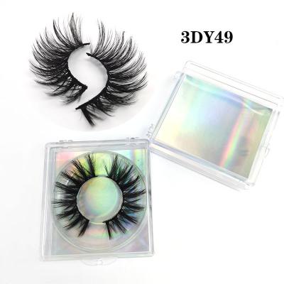 China Korean mink eyelash factory wholesale price faux mink eyelash strips 25mm lashes 5d fluffy cheap faux mink eyelashes for sale