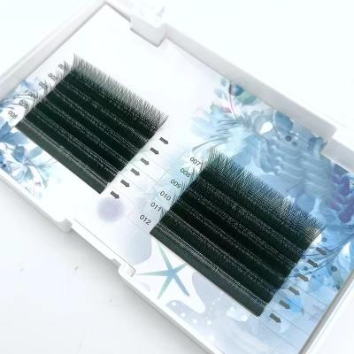 China Natural Wholesale Premium Handmade Lashes Extension Fluffy Volume Double Layer 0.07 Mm YY Shape Lashes for sale