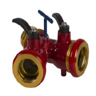 China Fashionable 2 Way Dividing Assuming Fire Fighting Water Separator LG247 for sale