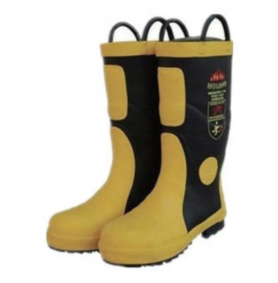 China High Quality Durable Fire Retardant And Reliable Rubber Safe Heavy Duty Fire Fighting Boots for sale