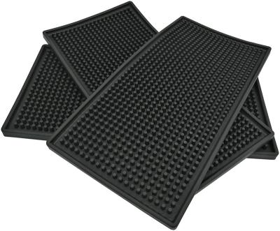 China Wholesale Disposable Bar Puddle Mat Promotional Service Mat Soft PVC Bar Anti-Slip Mat for sale