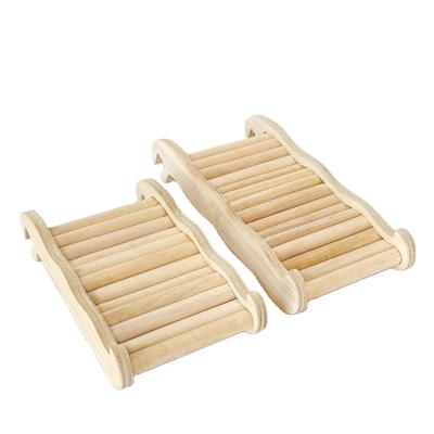 China Wholesale Natural Wooden Toy Hamster Cage Wooden Climbing Ladder from China Viable Supplier for sale