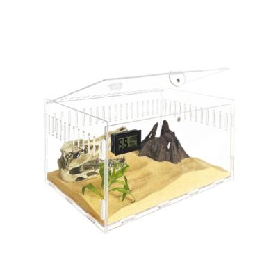 China Super Quality High Performance Reptile Pet Breeding Stored Acrylic Box for sale