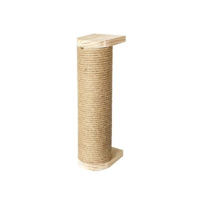 China Viable Cat Climbing Scratch Replacement Post Tree Sisal Rope Cat Scratcher Gato For Cat Entangle Kitten Toy for sale