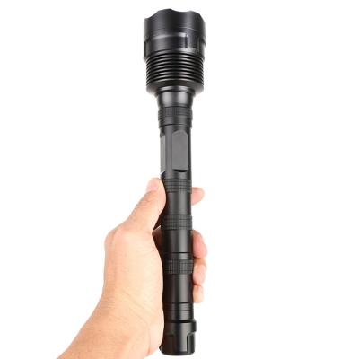 China Universal Aluminum Waterproof Military Camping Hunting 1000m Long Range 18650 Rechargeable xml t6 Led Torch Tactical Flashlight for sale