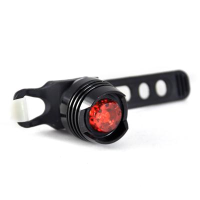 China Best Alloy+Silicone Aluminum Riding Safety Light For Night Accessories Mini Red Blinker Light Small Front And Rear Led Bike Bicycle Flashing Lights for sale