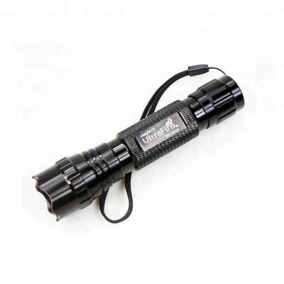 China Mini UV Police Tactical Torch Camping Rechargeable High Power Led Flashlight for sale