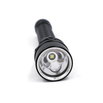 China Super Brightness Camping XML LED 1200 Lumens Flashlight 18650 Emergency Diving Tactical Aluminum Flashlight 200M Waterproof for sale