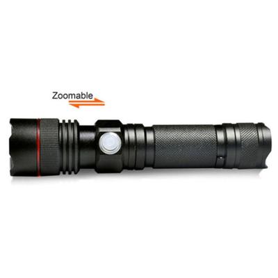 China High Quality Hot Selling Flashlight Zoomable Adjustable Focus Emergency Rheostat Led Torch Flashlight for sale