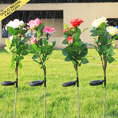 China Solar Garden Lights Garden Gaze Luces Solares Para Pledge Waterproof Led Solar Garden Lights Jardin Stake Lamp Decorative Outdoor Patio for sale