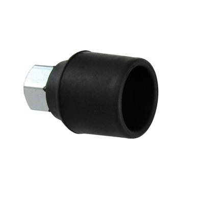 China Steel+plastic socket with nozzle protector 1/4