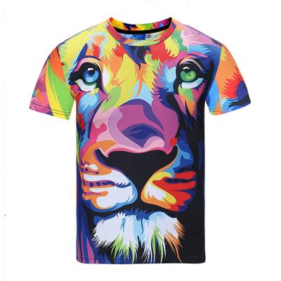 China American Hop Men's Hip T-shirt Anti-Shrink Male Hot Sale Digital 3d Printing Street T-shirt for sale