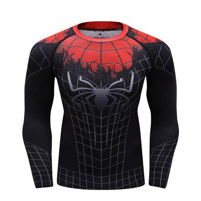 China Wholesale Breathable Comfortable Sports T-shirt Men's Quick Dry Running Shirt Gym Long Sleeve for sale