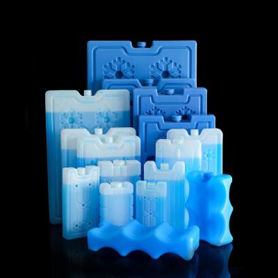 China 2021 Sustainable Product Kitchen Hot Bar Supplies Plastic Gel Cooler Reusable Ice Brick Packs for sale