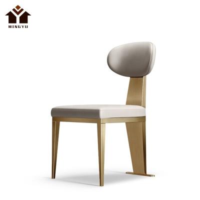 China Modern Perfect Quality Stylish Leather Restaurant Chairs Creative Factory Price Dining Chair High End Dining Chairs for sale