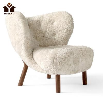 China Promotional Modern Cheap Tufted White Leisure Chair New Arrival Style Reading Chair Nordic Waiting Room Reception Chairs for sale