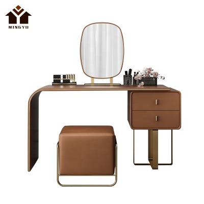 China Household Modern Style Optional Color For Makeup Cabinet Dresser Set With Stool Velvet Seat In Running Makeup Dressers for sale