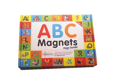 China 5mm Thickness Lightweight Magnetic Alphabets And Numbers , Educational Magnetic Letters for sale