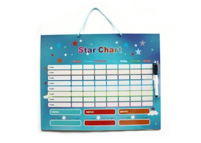 China Custom Magnetic Reward Chart Dry Erase Board for Children with Customizable Design and Activities for sale